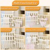 Drying Rack with 15 Clips and Drip Suction Cup Hanger