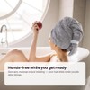 Microfiber Hair Towel Wrap – Extra-Large Quick-Dry Hair Turban with