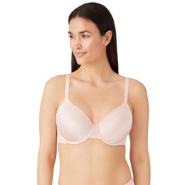 Wacoal Women's Plus Size Back Appeal Full Coverage T-Shirt Bra, Rose Dust, 34G