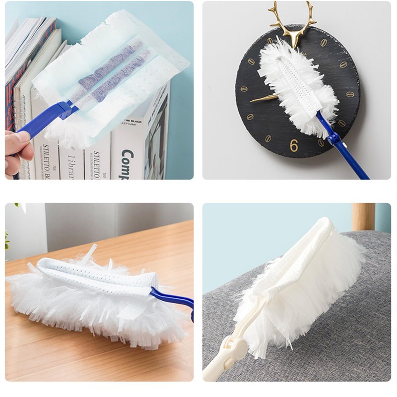 Pack of 32 Dust Magnet Set, 30 Dust Mop Refill
