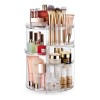 Organizador Giratorio 360° Para Maquillaje Y Cosméticos Clear