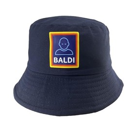 BALDI Novelty Old Bald Joke Funny Bucket Gift Bucket Hat for Birthday Present, Gift, Festival Hat, One Size Dark Navy Blue