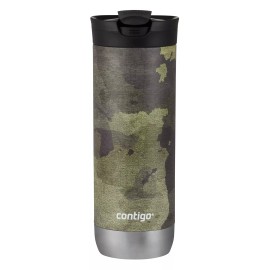 Contigo Couture SNAPSEAL 20oz Vacuum Insulated Travel Mug Camo Leak Proof Stainless S...