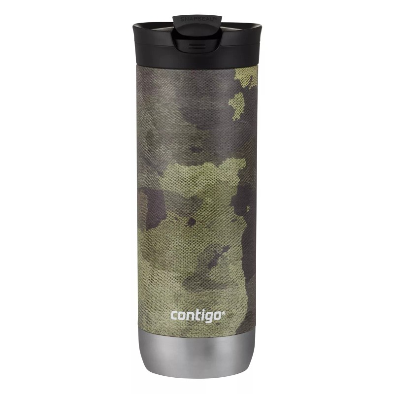 Contigo Couture SNAPSEAL 20oz Vacuum Insulated Travel Mug Camo Leak