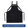 Nail Polish Apron Adjustable Nail Salon Kitchen Bib Aprons Cosmetic
