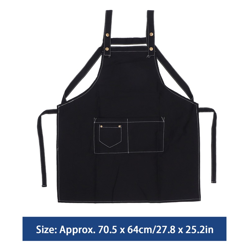 Nail Polish Apron Adjustable Nail Salon Kitchen Bib Aprons Cosmetic