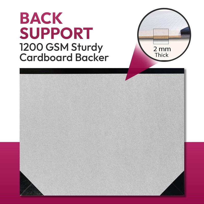 CADMUSPRO Top Desk Graph Paper Pad 22x17 Inch, 50 Sheets,