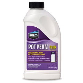 Pot Perm Plus KP02N Greensand Iron Filter Regenerant, 1lb 12 oz (28 oz), Original Version
