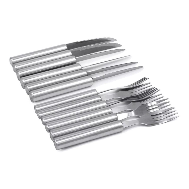 Aquila Juego De Utensilios Y Cubiertos Para Asador + Maletín