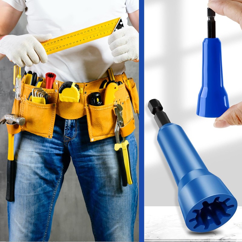 2Pcs Wire Twister Tool, Wire Twisting Spinner, Wire Nut Driver