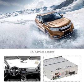 SING F LTD Car Stereo Radio ISO Wiring Harness Connector Adaptor Car Stereo Harness Wiring Cable Compatible with Accord 98-08 Civic 06-11CRV 19-08 Acura MDX 05-08