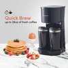 Elite Gourmet EHC116 Dual Drip Double Coffee Maker Brewer Includes