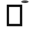 CountryArtHouse Black Acid Free 12x16 Picture Frame Mat with Black