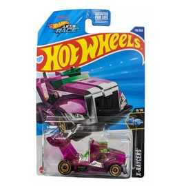 Hot Wheels Rig Storm [Purple] Treasure Hunt, X-Raycers 9/10, 110/250, 1:64 Scale Diecast Car