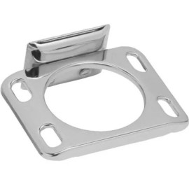 Decko 38040 Toothbrush & Tumbler Holder, Chrome Plated Steel, Hold 4 Brushes NEW