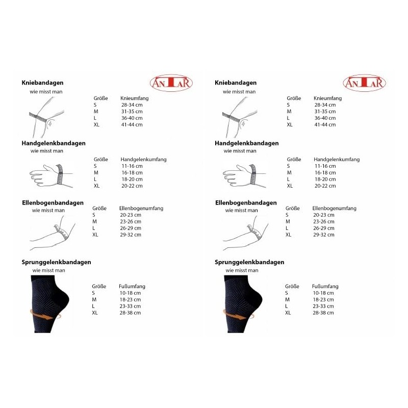 Antar Bamboo Foot Bandage for Ankle Joints, Sports Bandage, Optimal