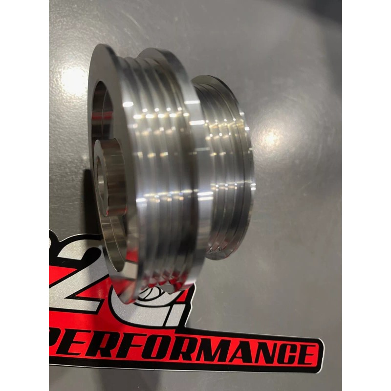 1320 JRSC Jackson racing supercharger B series stepper pulley -SILVER