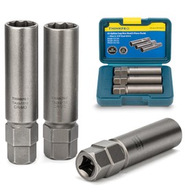 Thinkpro 10 Spline Lug Nut Socket,Compatible with Bimecc 10 Point Socket.Dual Drive 10 Spline Lug Nut Key,Replacement for Ta20 17/19,TA20-19/21 TA23-21/22 Wheel Lock Nuts