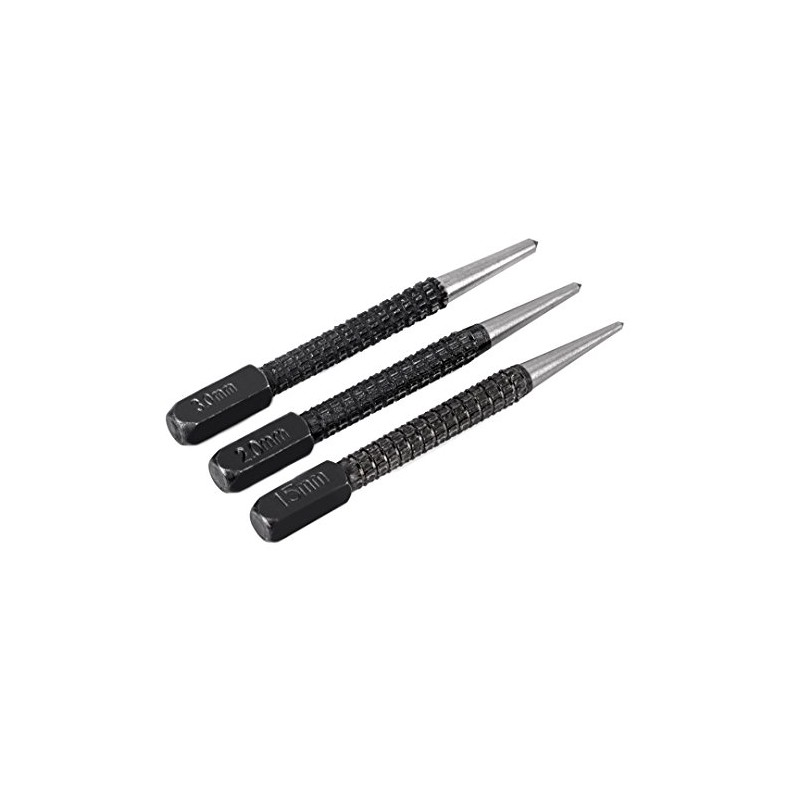 ToolOfLife 3-Piece Centre Punch Set 1.5mm/2mm/3mm