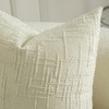MANDIOO Pack of 2 Soft Chenille Textured Throw Pillow Covers
