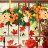 Autumn Wreath Kits, 6 Pieces Hedgehog Craft Kit Child Autumn