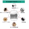 YFFSFDC Countersunk Drill Bit Chamfering for Woodworking Hex Shaft Countersunk