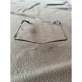 Sean John 6016 001 Shiny Gold Shiny Black Enamel Eyeglass Frames 56 17 140 (A32)