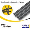 5 PLUS 26 Inch Windshield Wiper Refills (Pack Of 4),