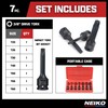 NEIKO 01132B - Juego de llaves de destornillador Torx Star