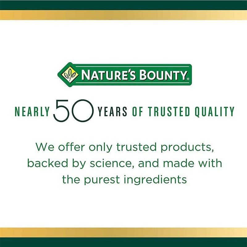 Nature's Bounty Folic Acid 800 mcg Tablets Cardiovascular Health 250