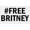 Hashtag Free Britney - 25 Stickers Pack 2.25 x 1.25