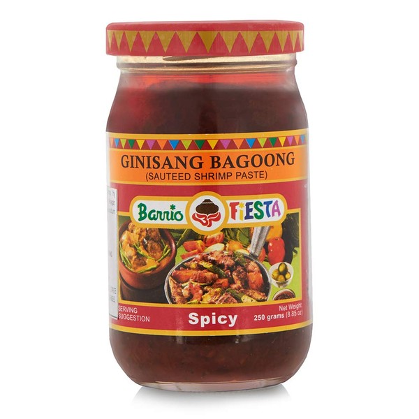 Barrio Fiesta Ginisang Bagoong Sauteed Shrimp Paste - Spicy 8.85oz (250g)