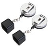 SUPVOX 6pcs Retractable Chalk Holder for Snooker and Billiards Black
