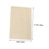 Operitacx Laminate Sheets 12x8x0.12in Craft Thick Logs Thin Wood Boards