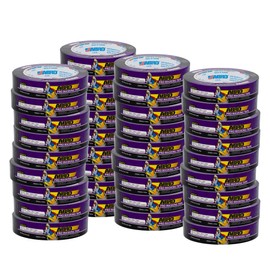 ABRO Masking Tape PRO, 24mm x 55M, All Purpose Natural Masking Tape for Temporary Labeling and Marking, Easy Tear, Clean Removal, Painters Tape for DIY and Professional Uses - Natural