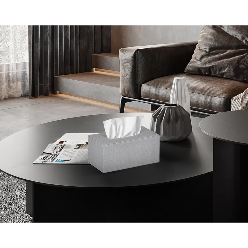 Colylan Tissue Box Cover Rectangular Tissue Box Holder for Bathroom