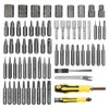 STEELMIGHT Ratchet Screwdriver Bit Socket Set, 70 Pcs, Ratchet Screw