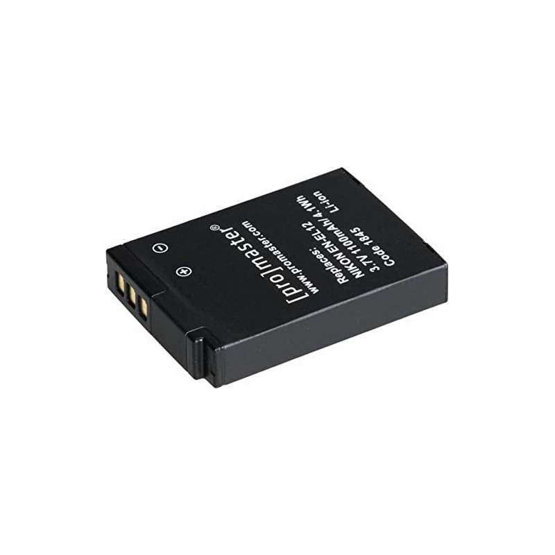 ProMaster Li-ion Battery for Nikon EN-EL12, (Model 1845)