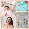 Suncalla 16 Pcs Pompom Makers for Yarn 4 Different Sizes