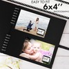 Bstorify 10 x 10 Inches Scrapbook Album 70 Pages Black