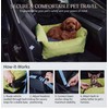 Waterproof Dog Car Seat Booster for Small Dogs – Elevated
