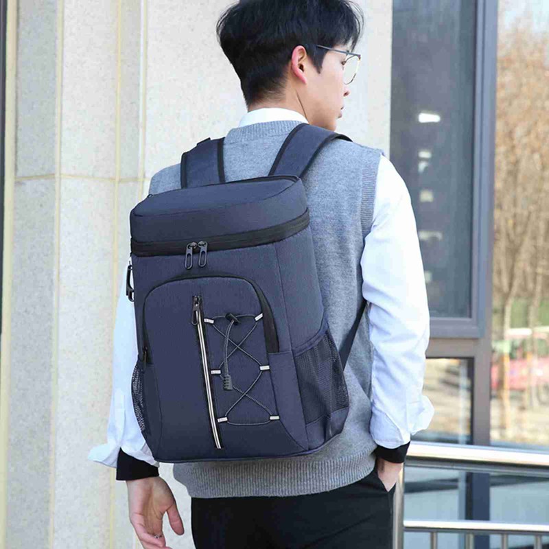 Insulated Cooler Backpack Comfortable Soft Cooler Bag Lightweight Camping Backpack