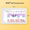 COMIX 15.6" Smart Digital Wall Calendar, NO Subscription, Wall Touch