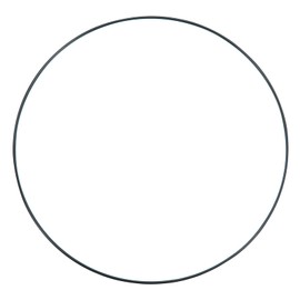 PATIKIL 1 Piece Sealing Rings O Rings Rubber Seal 205 mm AD 200 mm ID 2.65 mm Width Nitrile Rubber Washer Seal Set Rubber Washers for Tap Car Repair Black