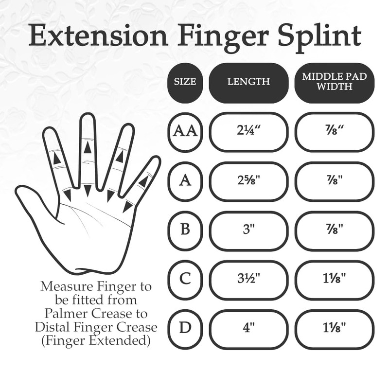 LMB 63221 Spring Finger Extension Splint, Size C