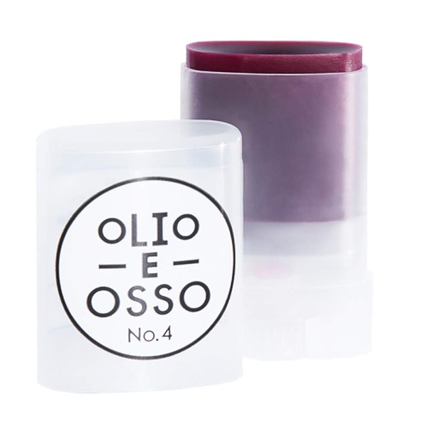 Olio E Osso - Natural Lip + Cheek Balm | Natural, Non-Toxic, Clean Beauty (No. 4 Berry, 0.35 oz | 10 g)