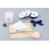 Zofrud 3 Rolls of Burgundy Double Faced Satin Ribbon -