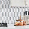 Tilingview 10PCS Peel and Stick Backsplash for Kitchen, Self-Adhesive Marble