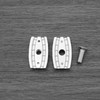 SG Store 10pcs Wire Rope Clips Galvanised Steel Egg Shape