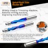 BGTEC Spiral Flush Trim Router Bits, Compression Cut Spiral bit